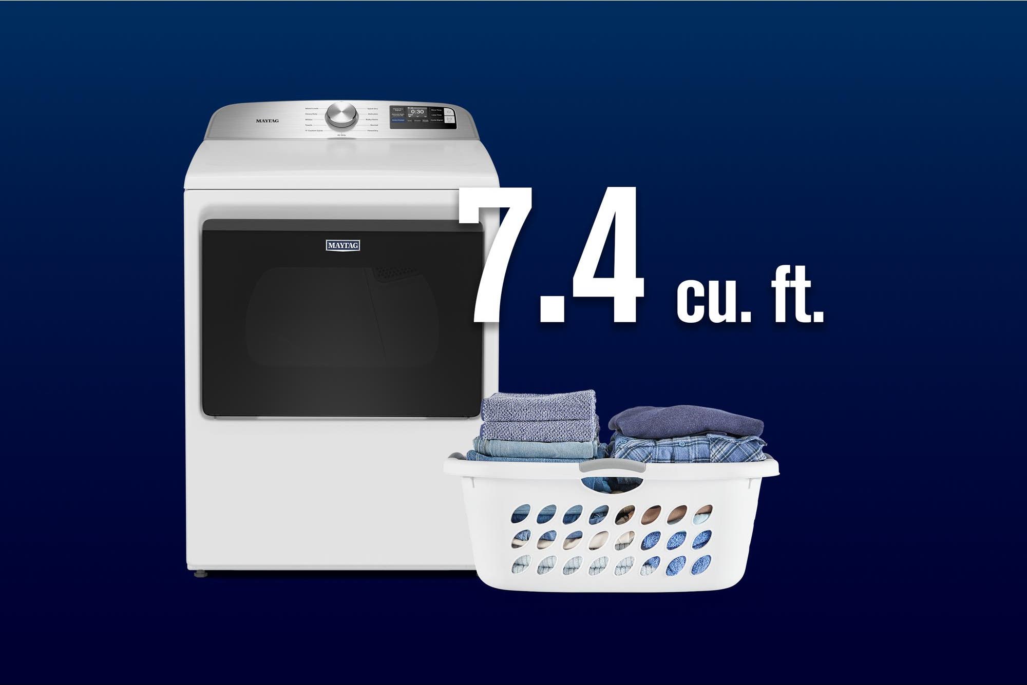Maytag MED6205RW White