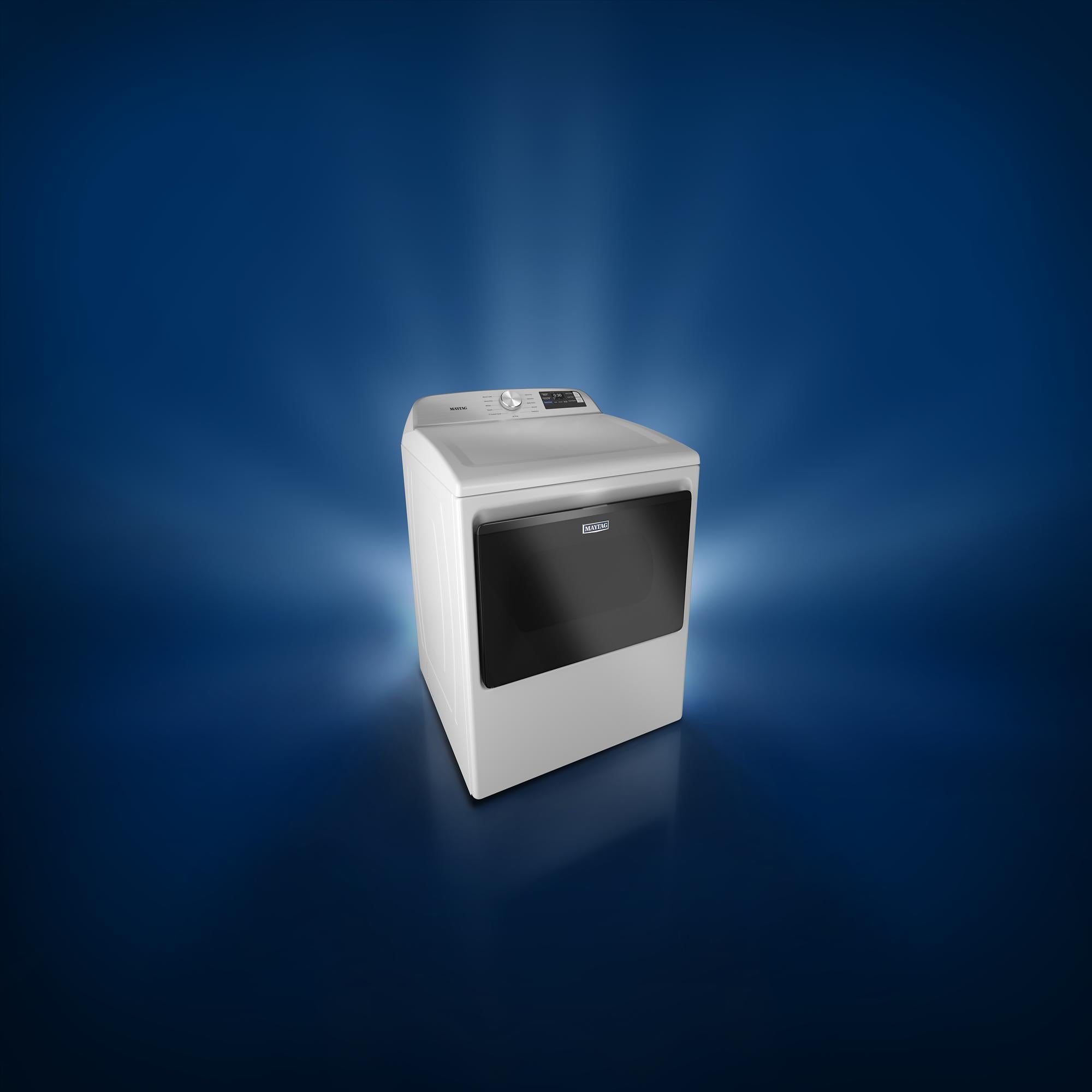Maytag MED6205RW 7.4 Cu. Ft. Electric Top Load Dryer White
