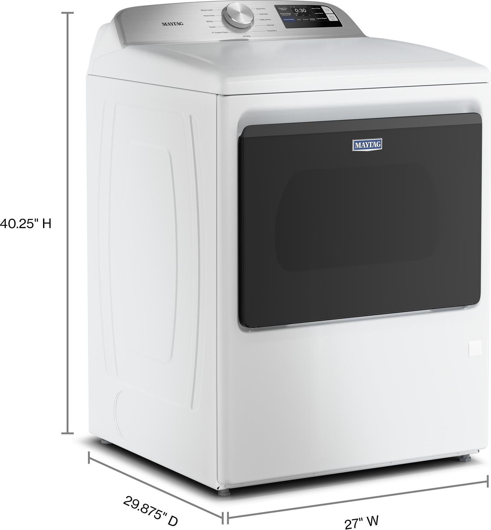 Maytag MED6205RW White
