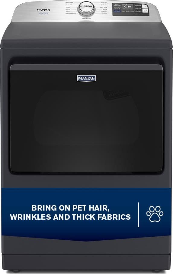 Maytag MED7205RF Midnight Steel