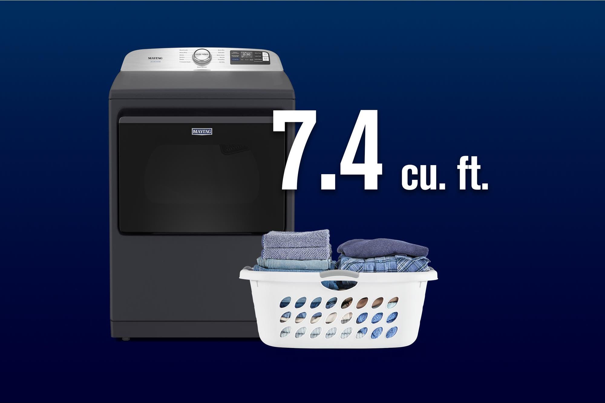 Maytag MED7205RF Midnight Steel