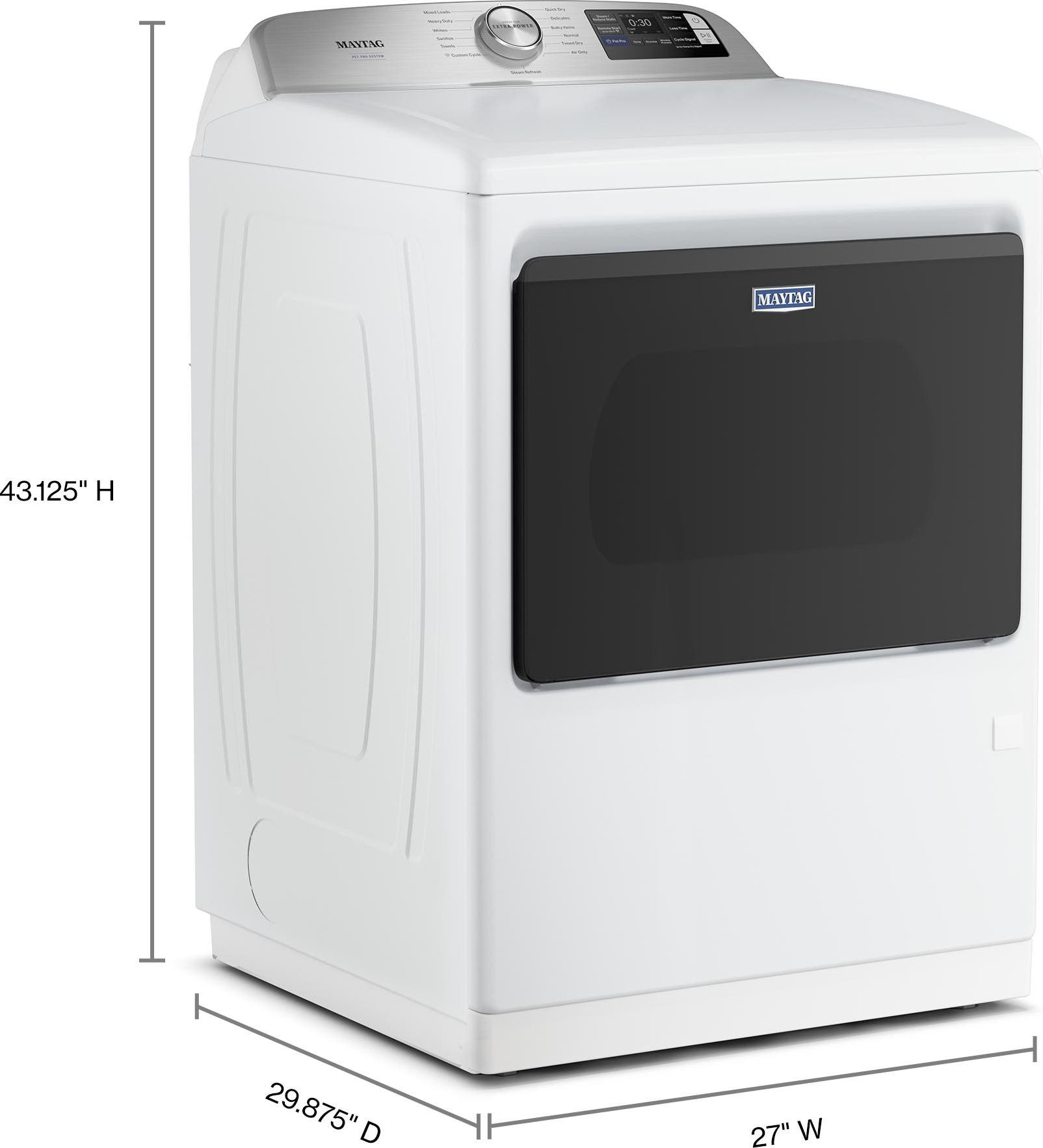Maytag MED7205RW White