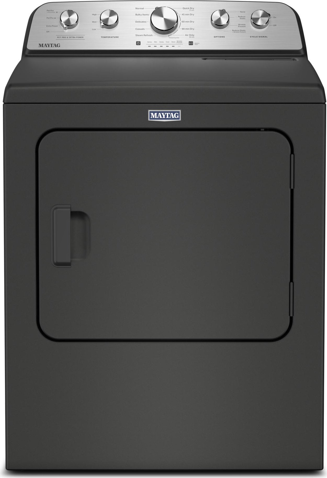 Maytag MGD5605RU 7.0 Cu. Ft. Top Load Dryer Volcano Black