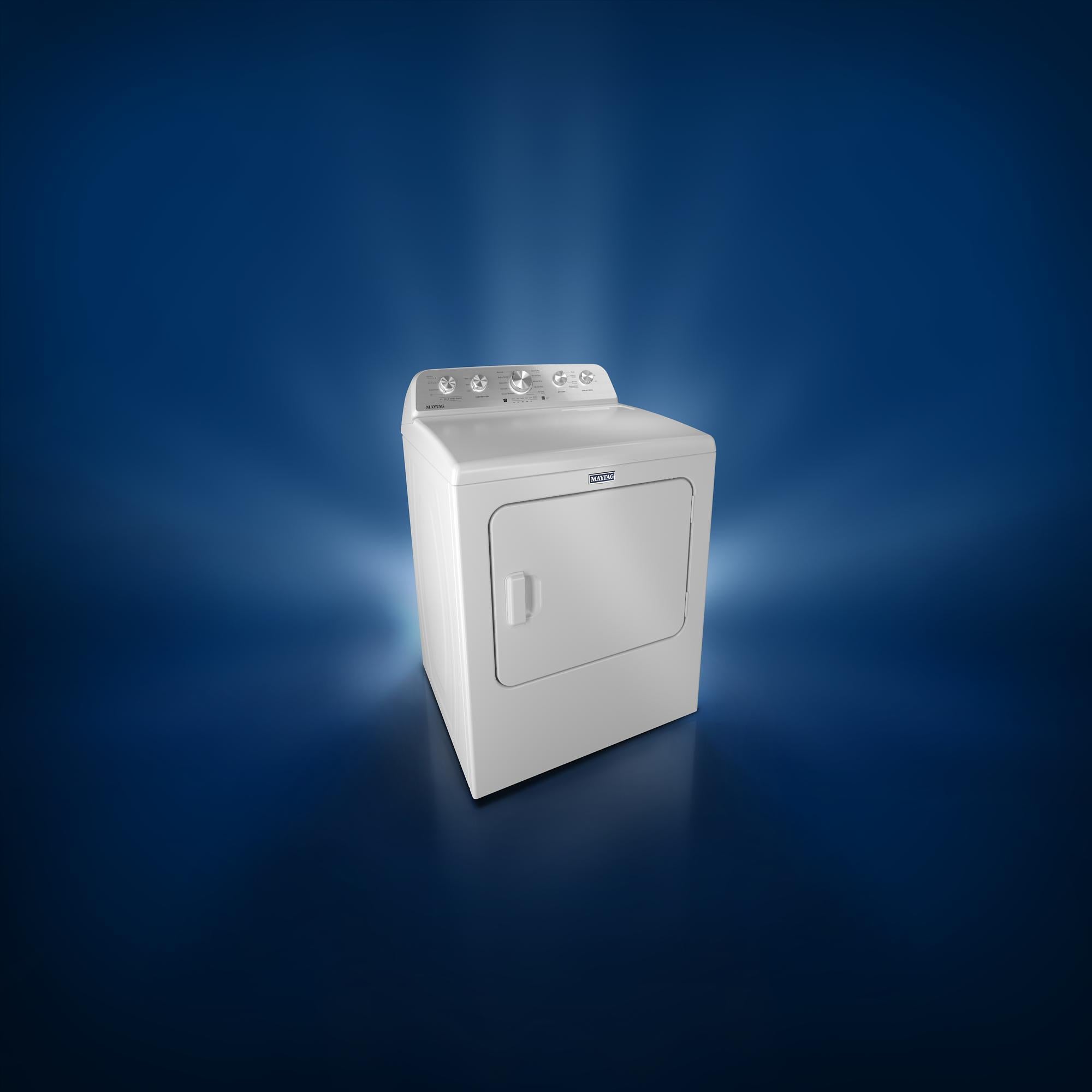 Maytag MGD5605RW 7.0 Cu. Ft. Top Load Dryer White | Plesser's
