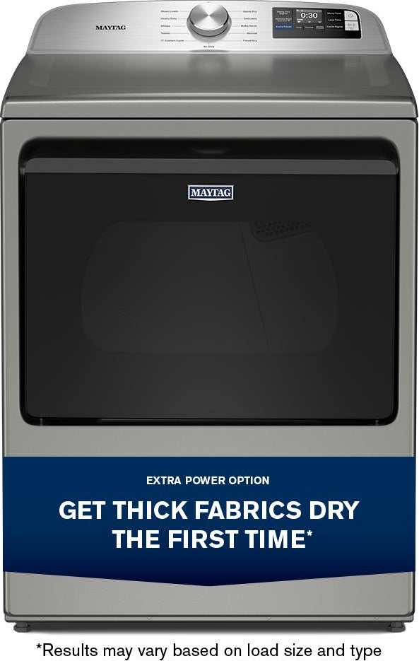 Maytag MGD6205RR 7.4 Cu. Ft. Gas Top Load Dryer Classic Silver