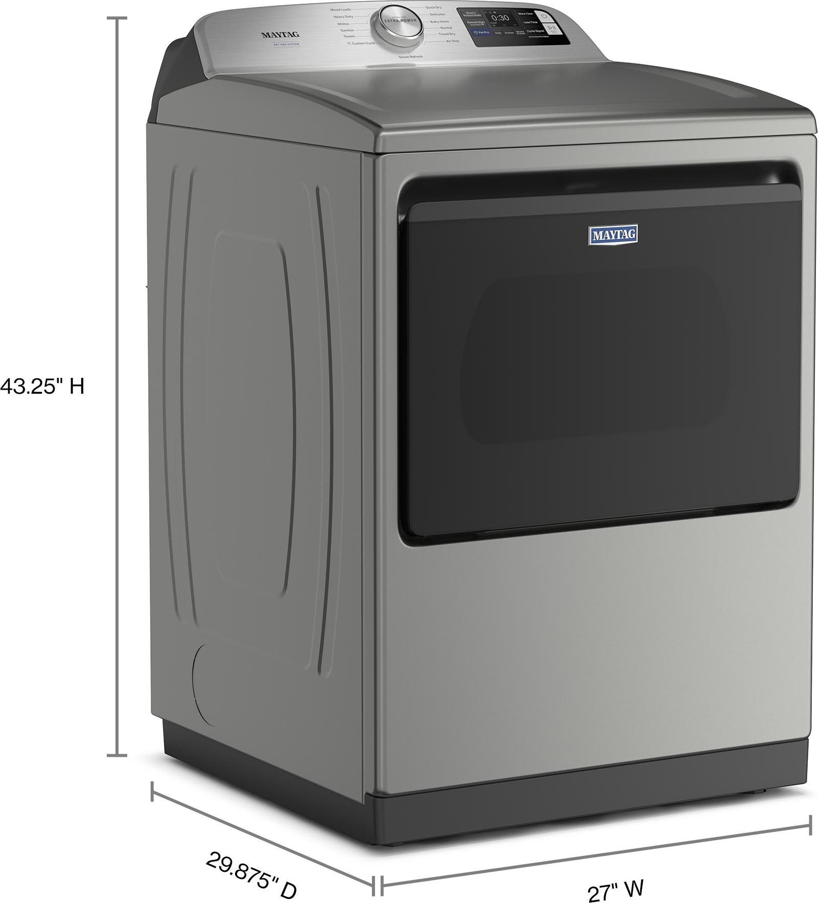 Maytag MGD7205RR Classic Silver