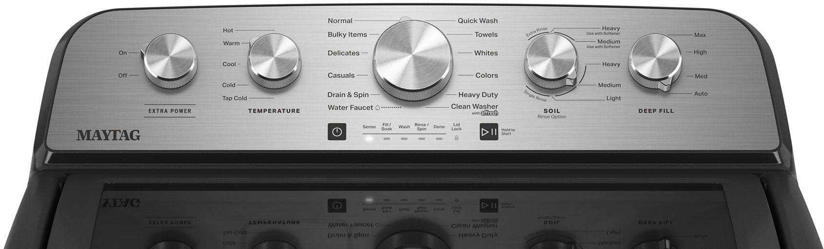 Maytag MVW5430PBK 4.8 Cu. Ft. Top Load Washer Volcano Black