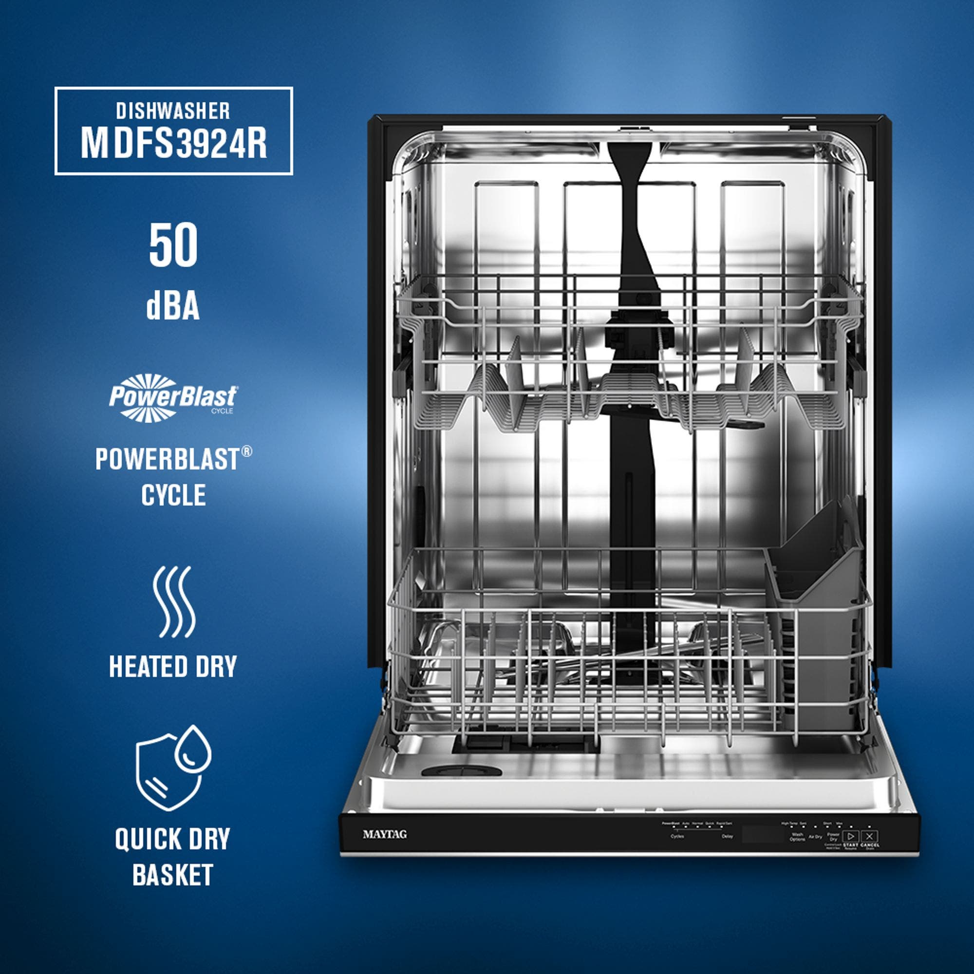Maytag MDFS3924RW White