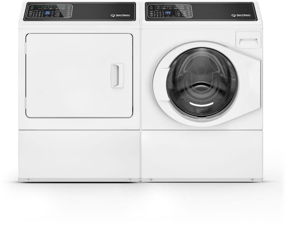 Speed Queen FF7012WN White, Right Hinge