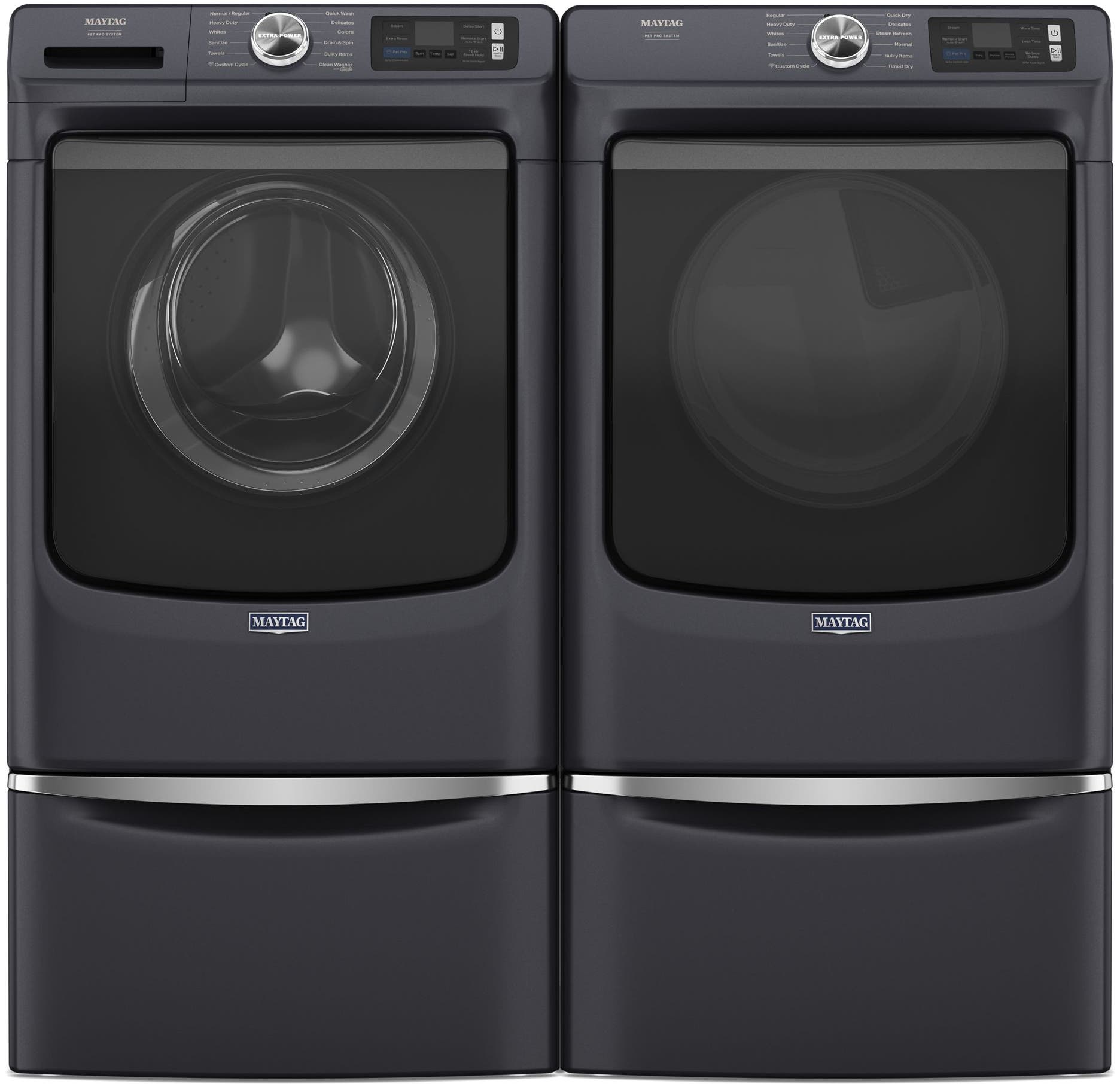Maytag XHPC155RF Midnight Steel