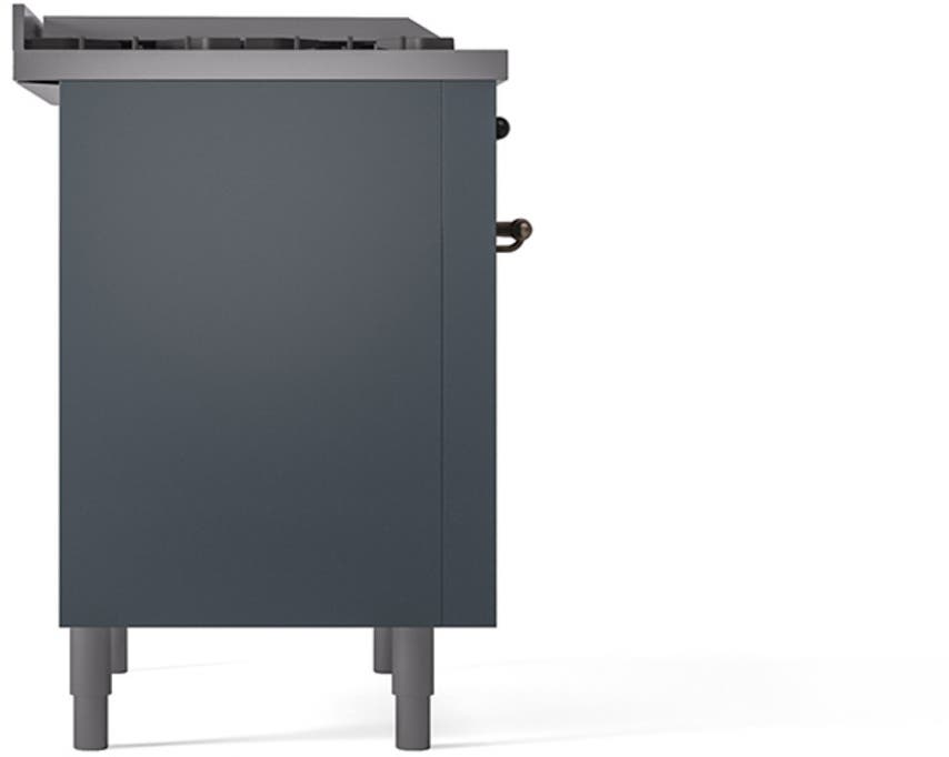 Ilve UP36FQNMPBGB Blue Grey With Bronze Trim