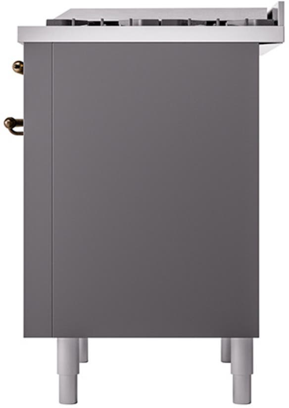 Ilve UP36FQNMPMGB Graphite Matte With Bronze Trim
