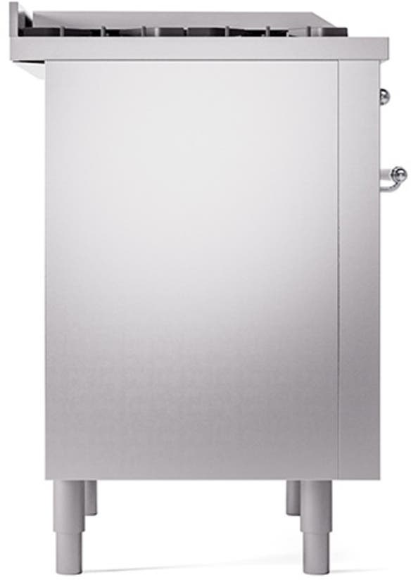 Ilve UP36FQNMPSSC Stainless Steel With Chrome Trim