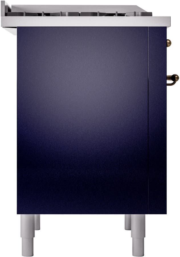 Ilve UP36FNMPMBBLP Midnight Blue With Bronze Trim, Lp