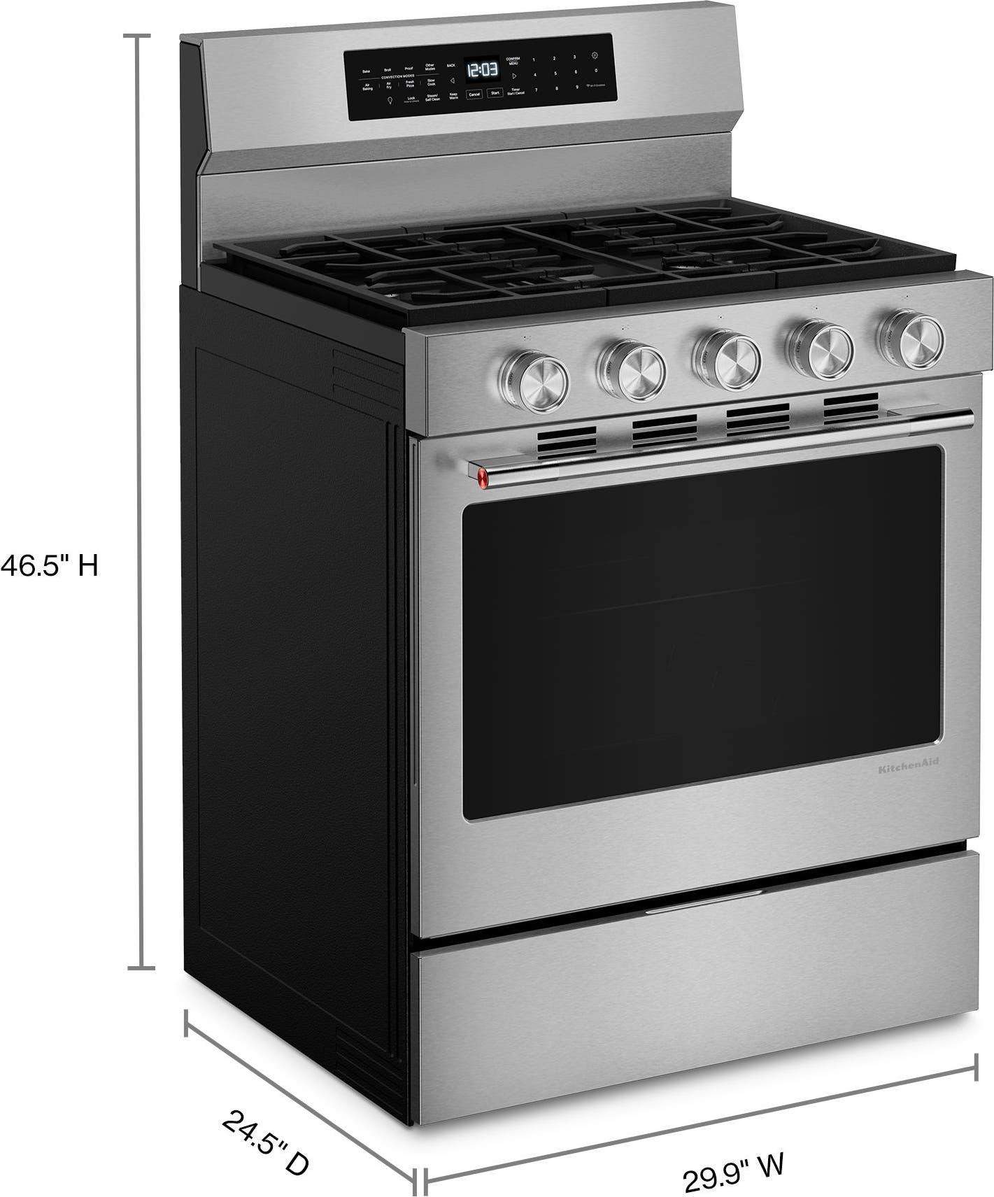 KitchenAid KFGS530SPS Stainless Steel