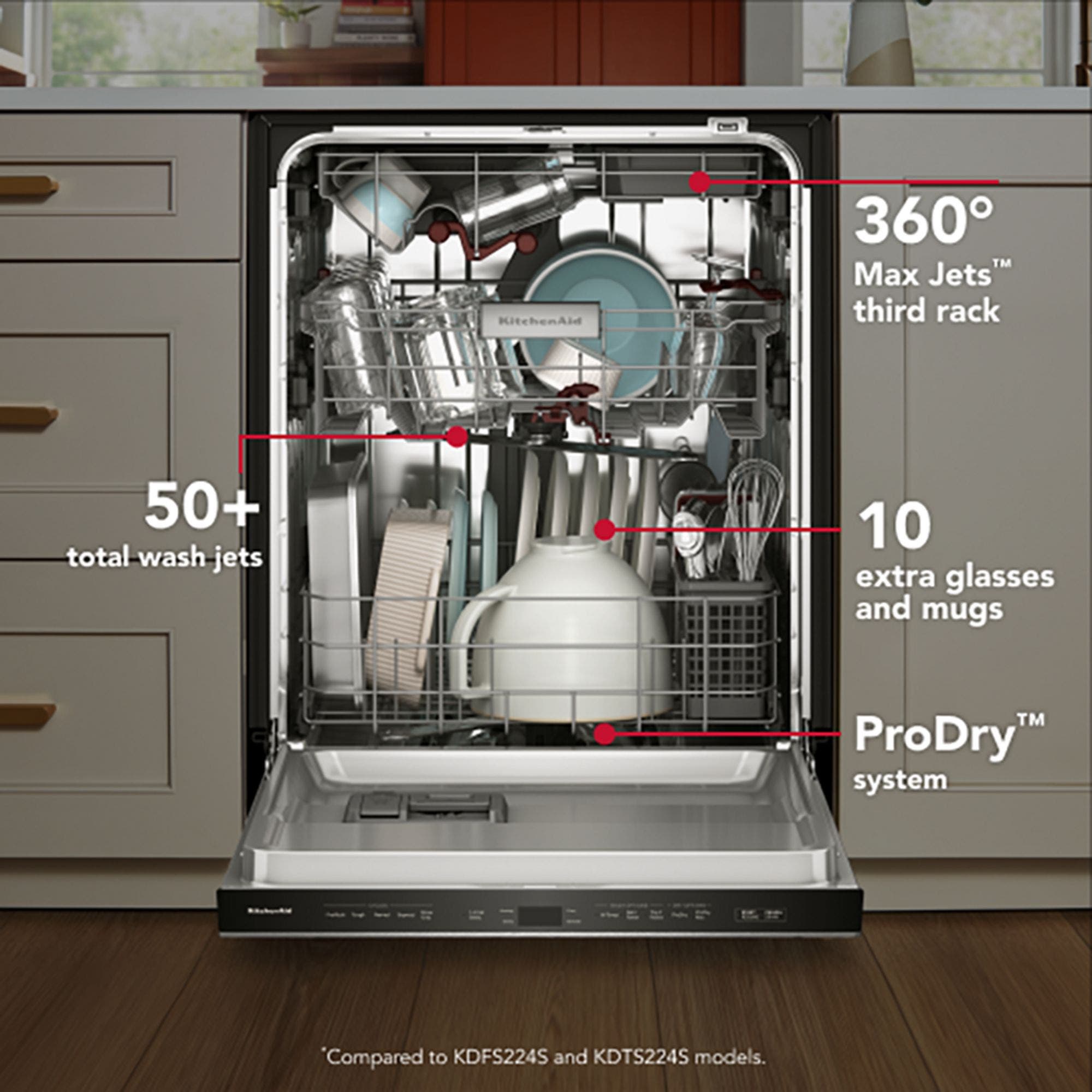 KitchenAid KDTS424SPS Stainless Steel