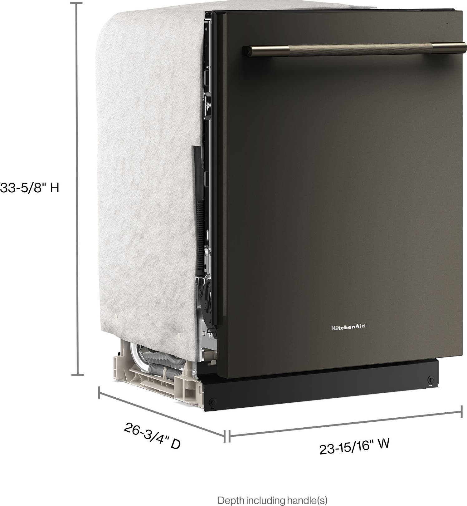 KitchenAid KDTS424SBE Black Ore