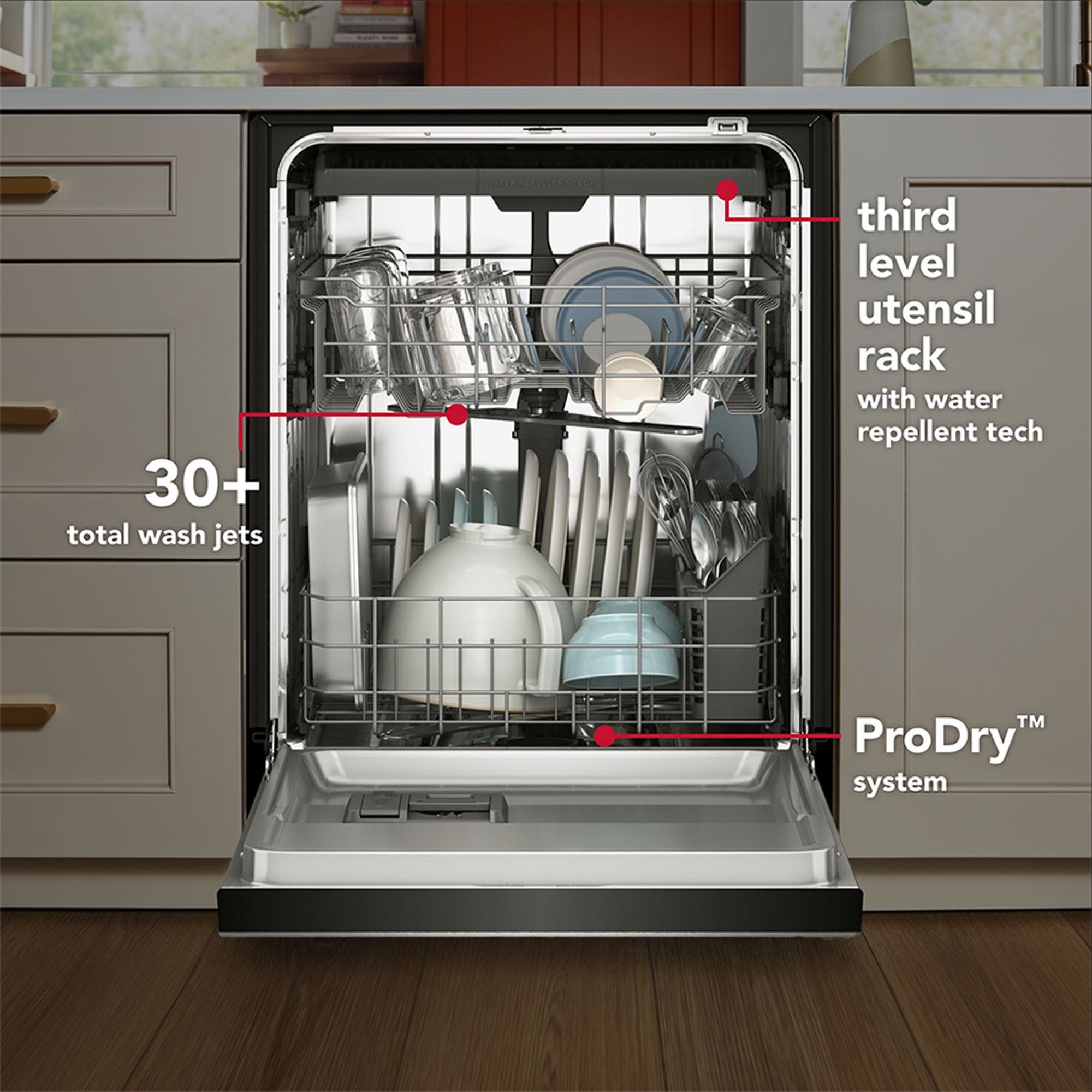 KitchenAid KDTS224SPS Stainless Steel