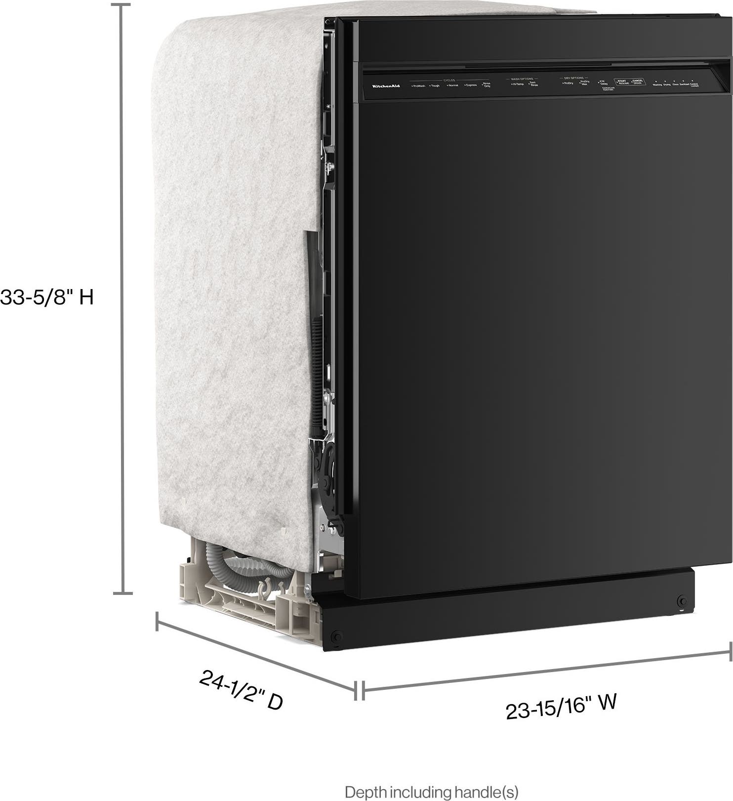 KitchenAid KDFS224SBL Black