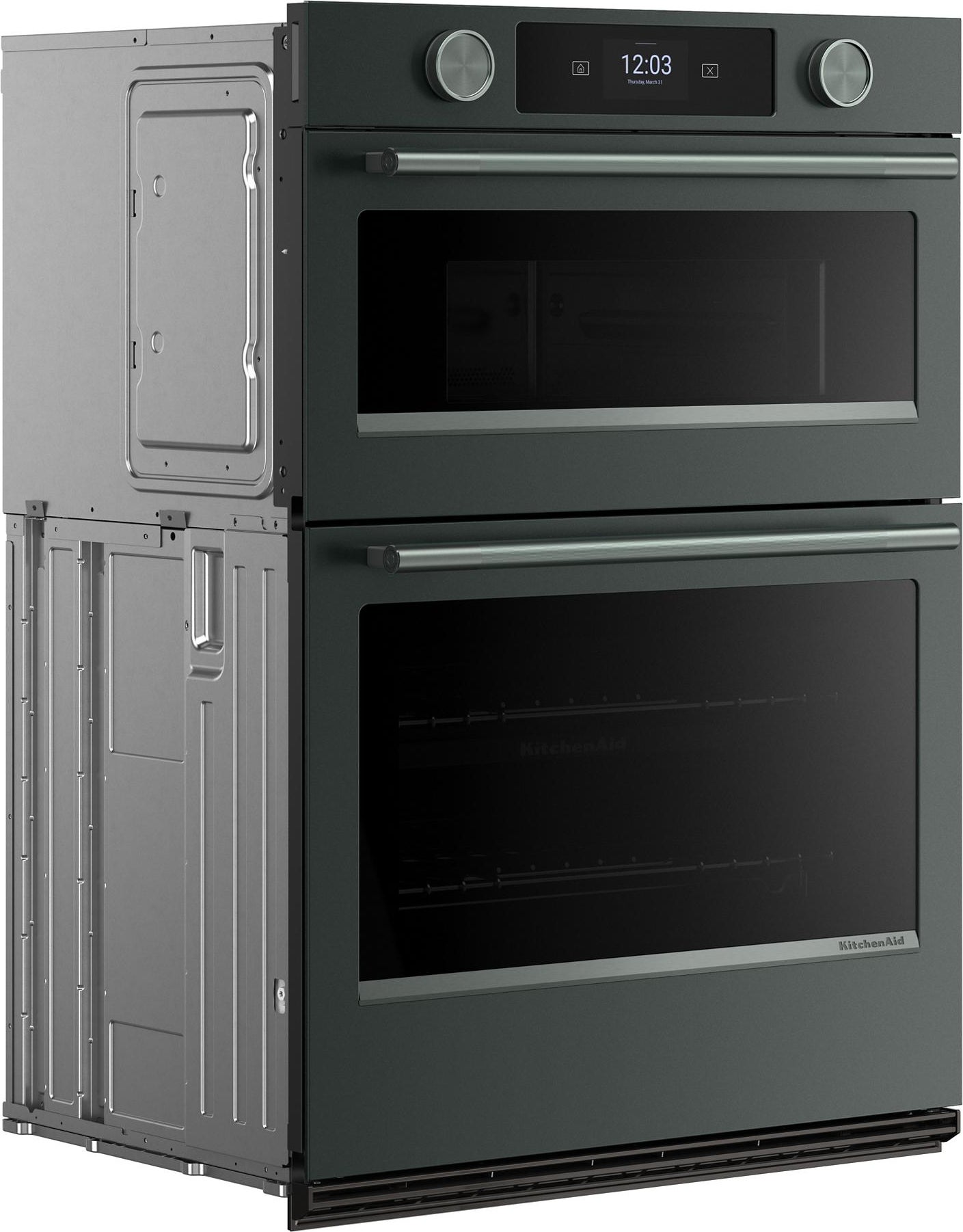 KitchenAid KOEC730SJP 30 Inch Double Combination Smart Electric