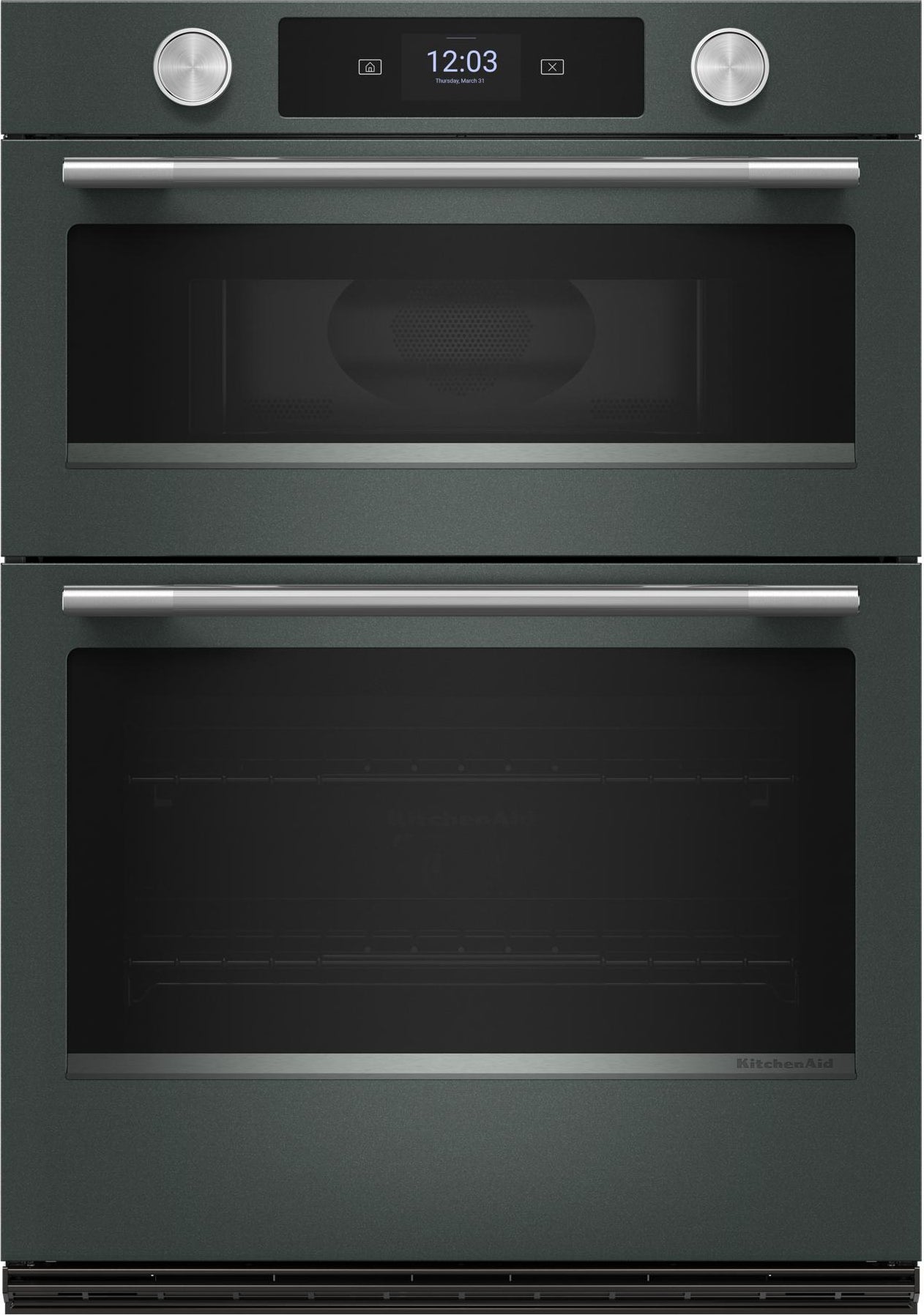 KitchenAid KOEC730SJP 30 Inch Double Combination Smart Electric