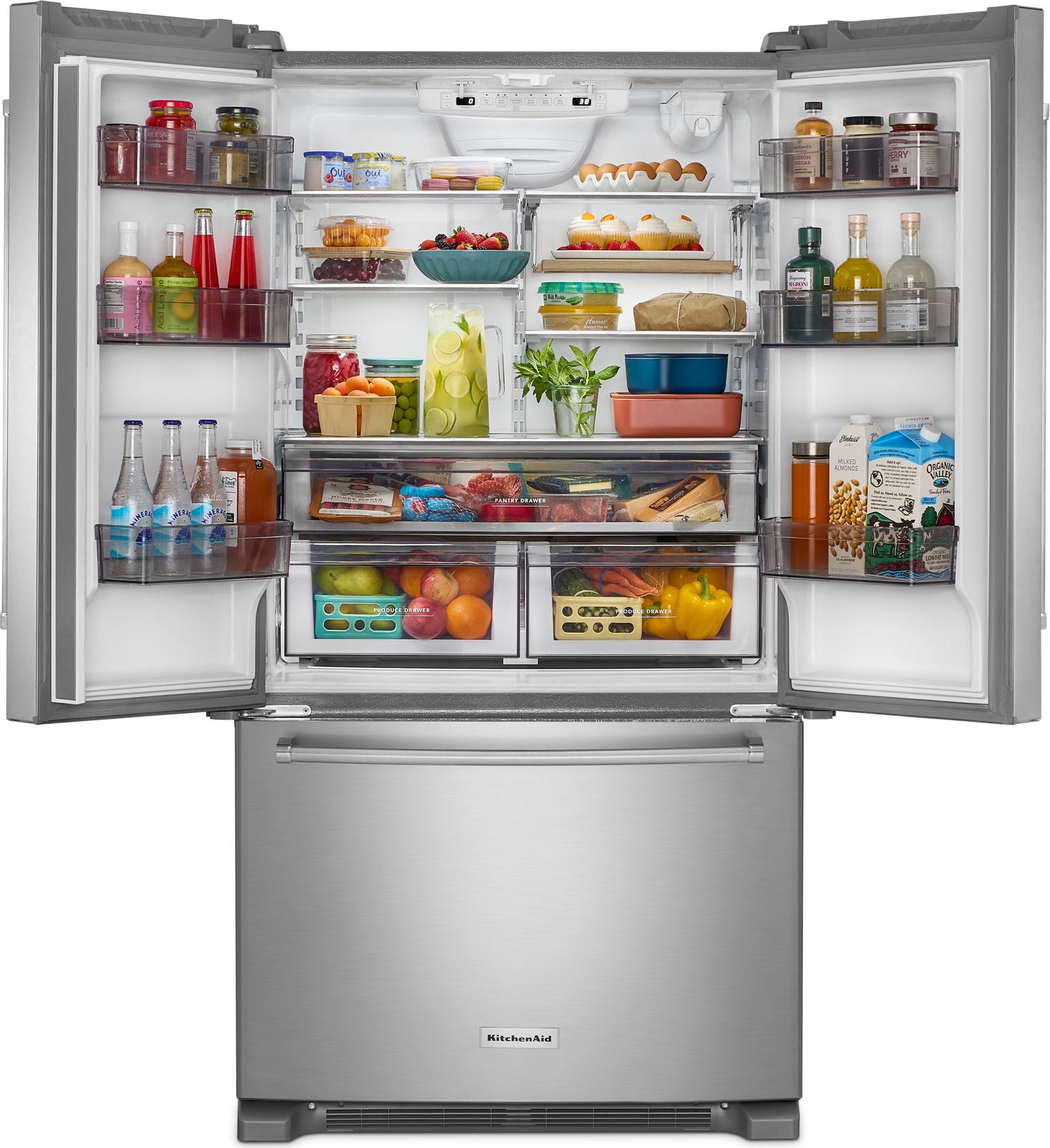 軒 KitchenAid KRFC136RPS 36 Inch Freestanding Counter-Depth French