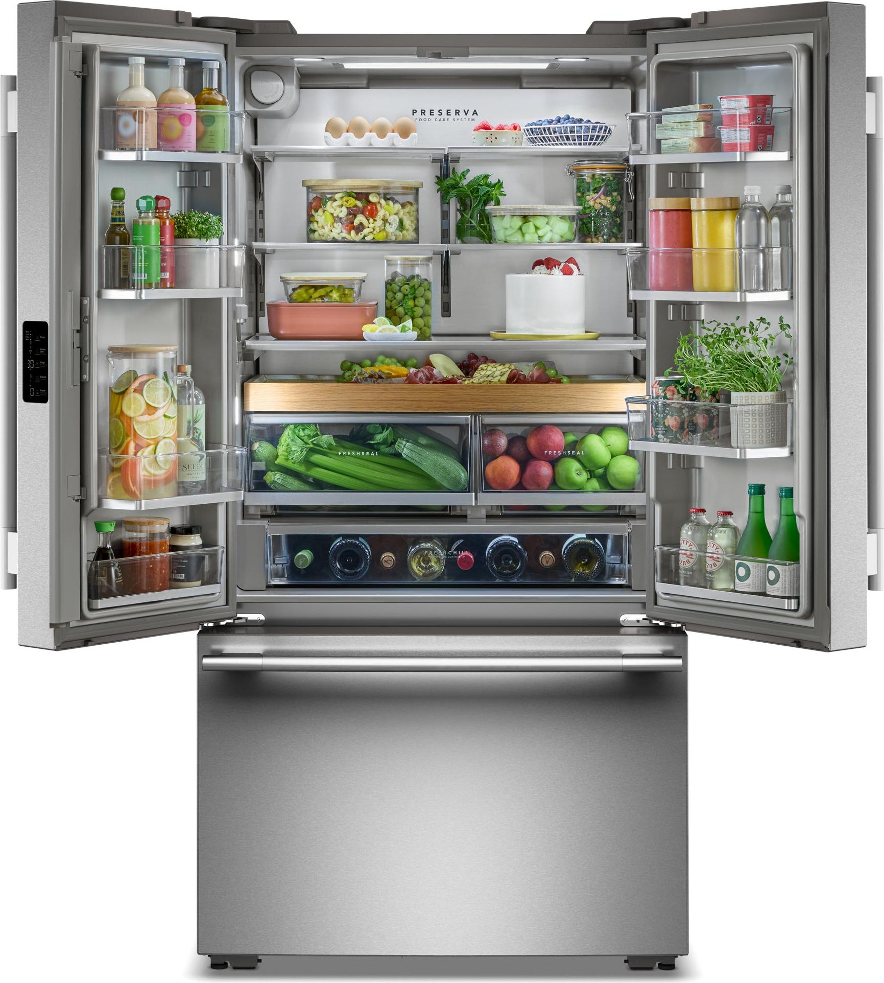 ティーズ ページ23 KitchenAid KRFC236SPS French Door Refrigerator PrintShield