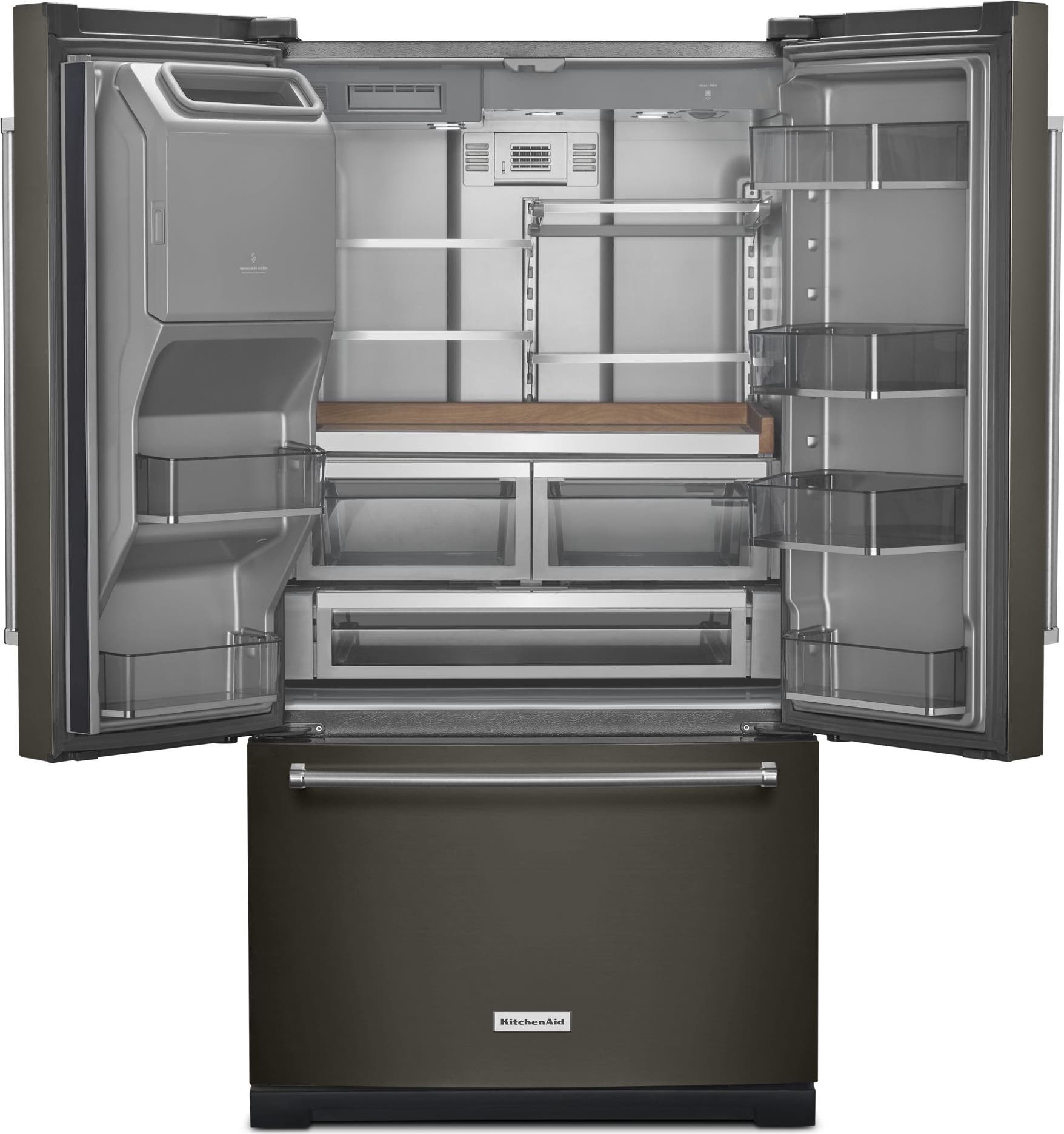 KitchenAid KRFF577KBS Black Stainless Steel