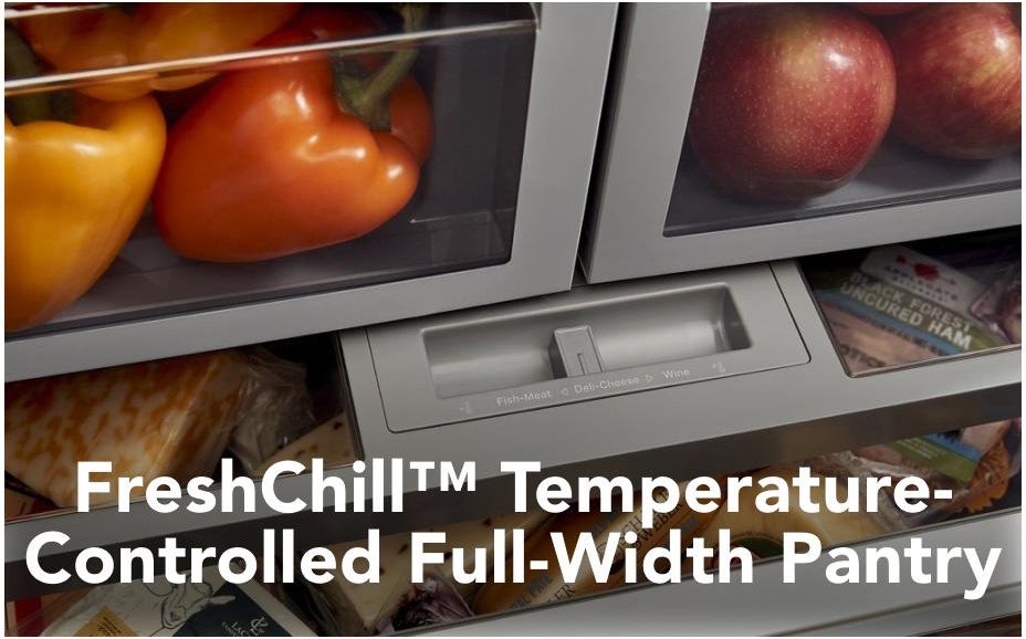 KitchenAid KRFF577KPS 36 Inch Freestanding French Door