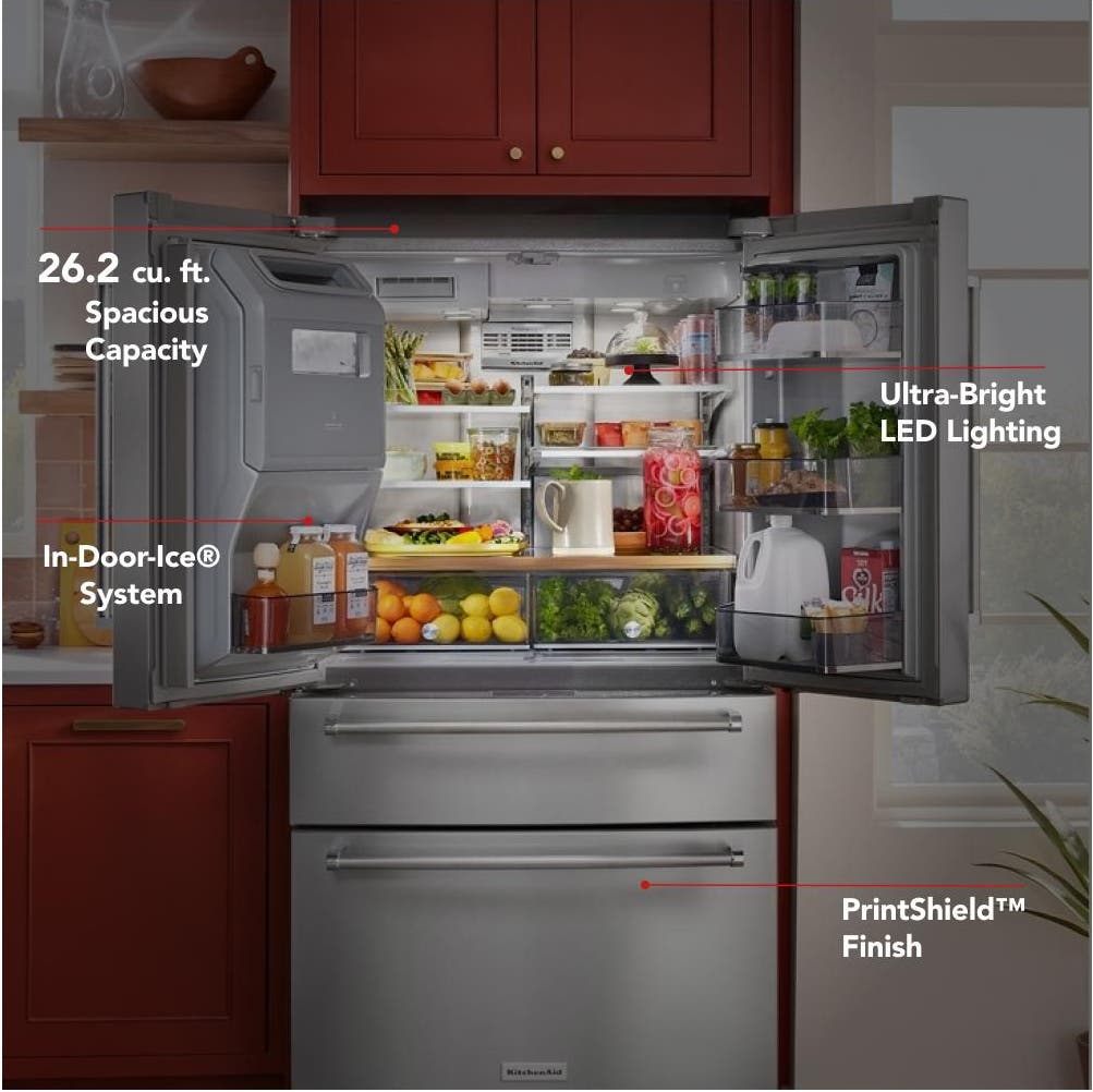 KitchenAid KRMF536RPS Stainless Steel with PrintShield Finish