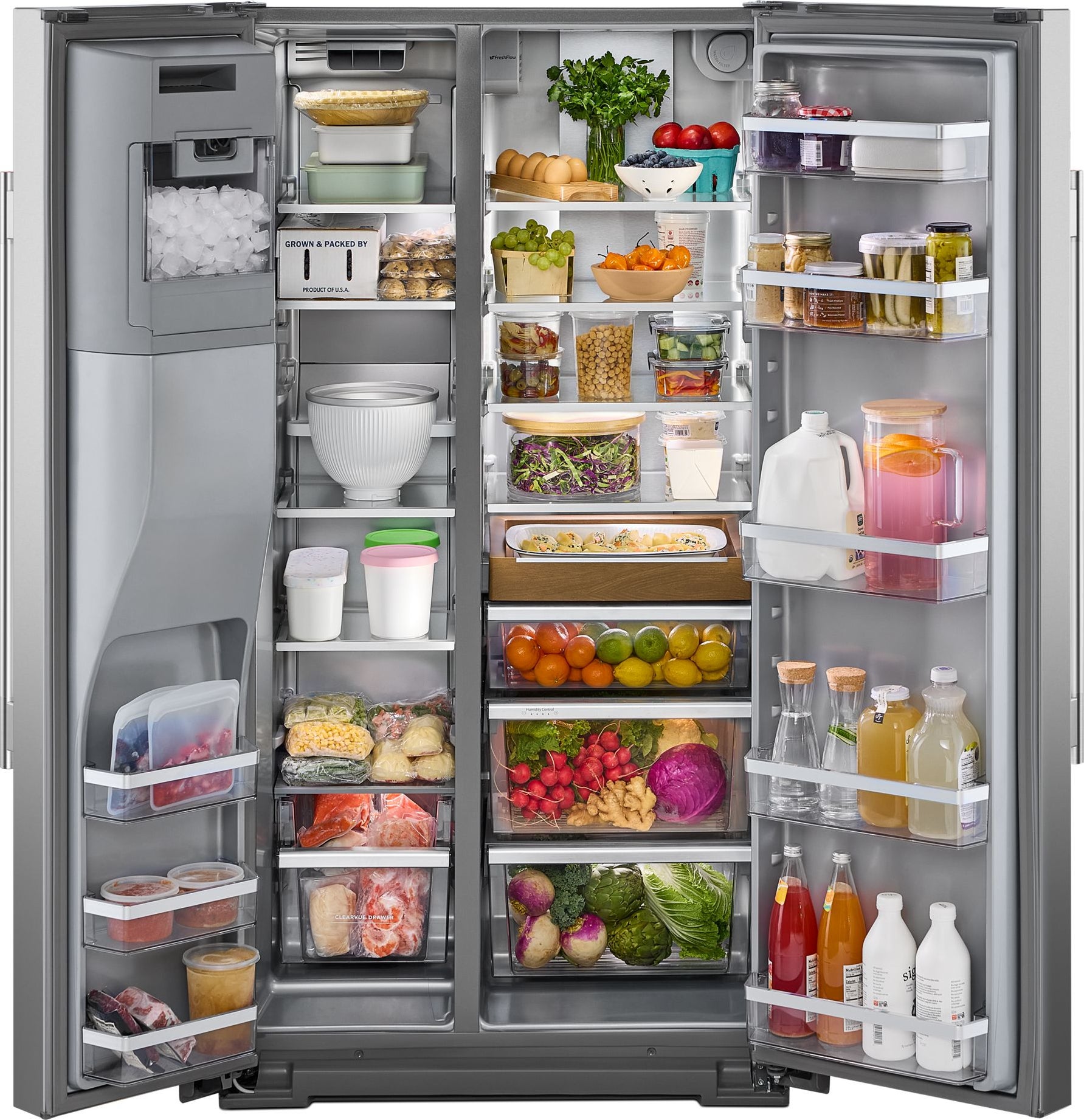 KitchenAid KRSF536RPS 36 Inch Freestanding Side-by-Side
