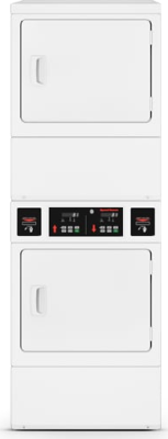 Speed Queen SSENYAGS176TW01 27 Inch Commercial Stacked Smart Dryer