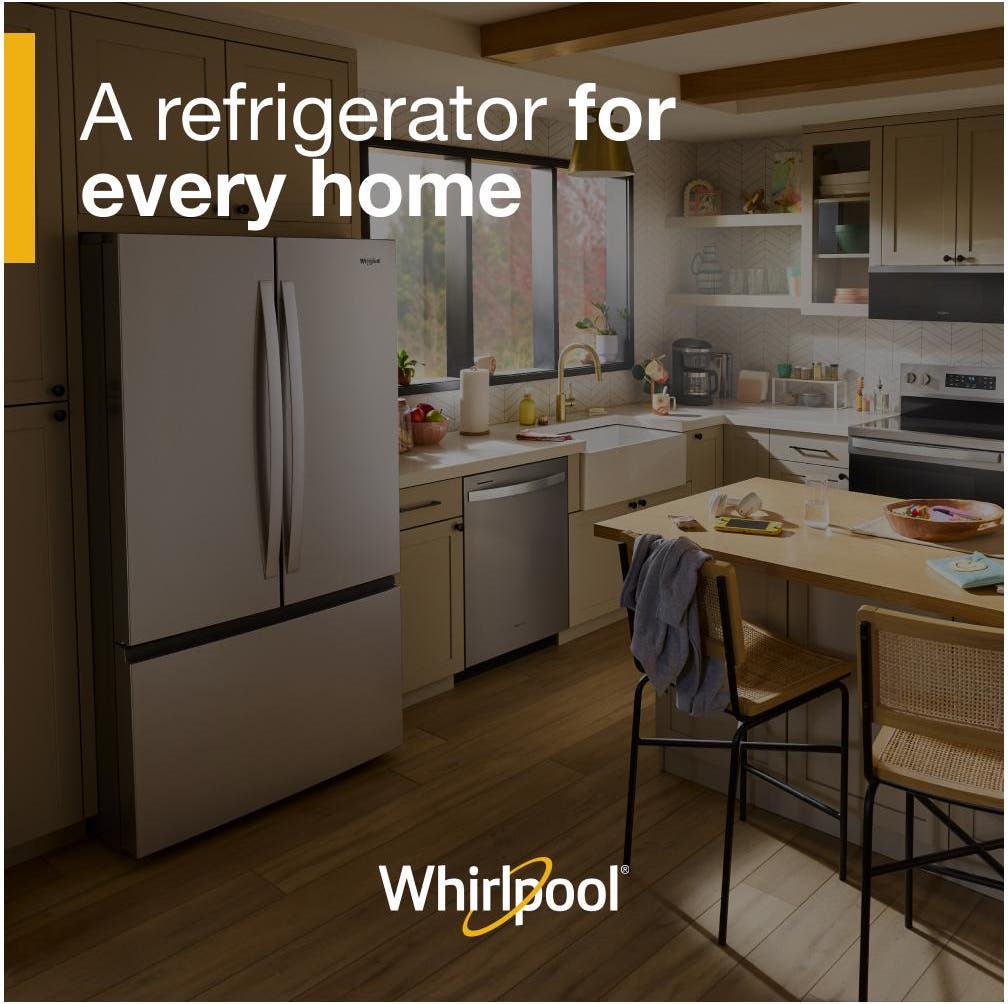 Whirlpool WRFF3136SZ Fingerprint-Resistant Stainless Steel