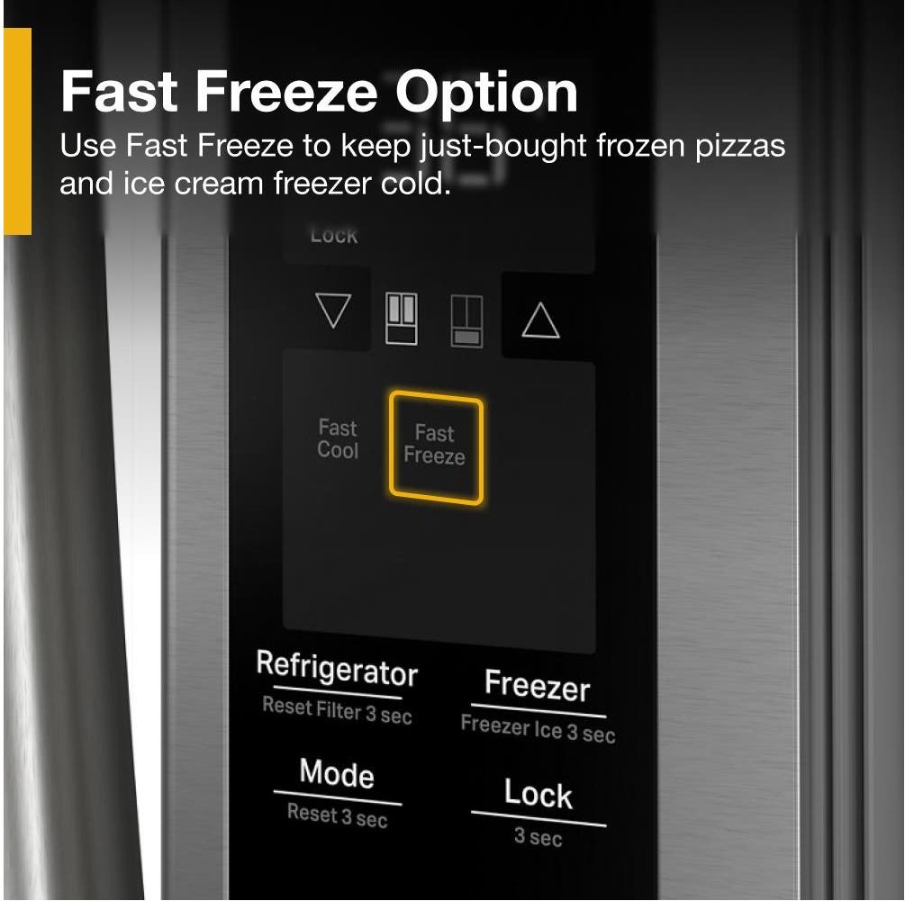Whirlpool WRFF3136SZ Fingerprint-Resistant Stainless Steel