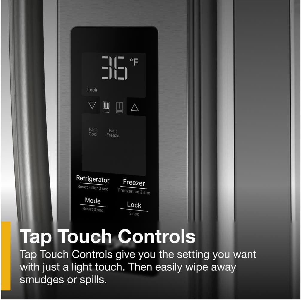 Whirlpool WRFF3136SZ Fingerprint-Resistant Stainless Steel