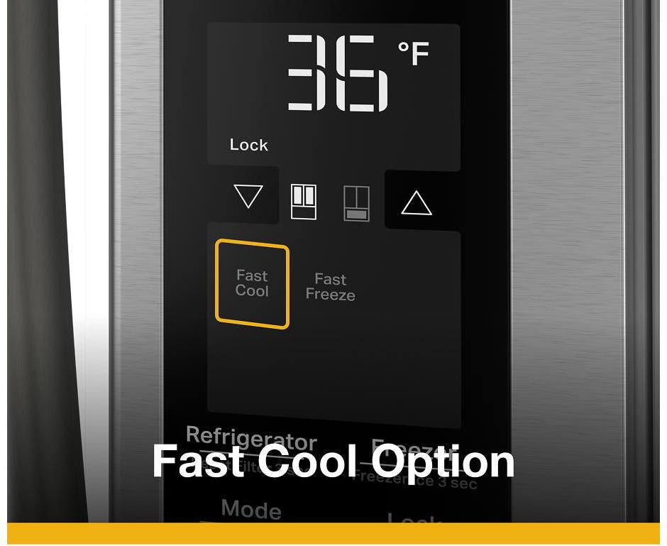 Whirlpool WRFF3136SZ Fingerprint-Resistant Stainless Steel