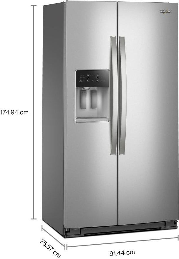 Whirlpool WRSC5536RZ 36-inch Wide Side-by-Side Refrigerator - 21