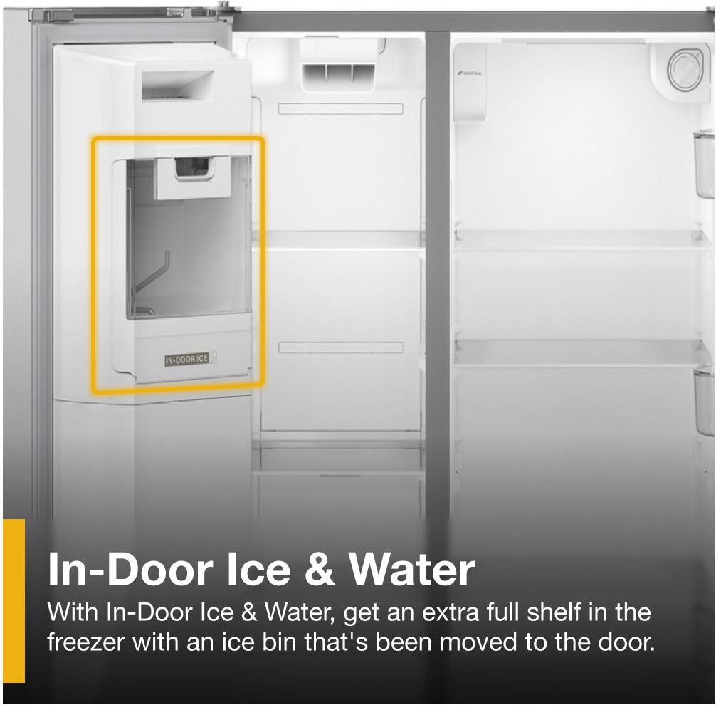 Whirlpool WRSF5536RZ 36 Inch Freestanding Side by Side