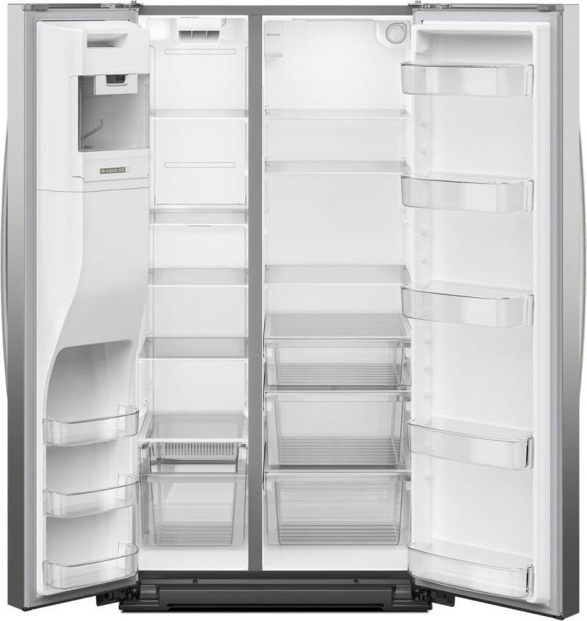 Whirlpool WRSF5536RZ Fingerprint-Resistant Stainless Steel