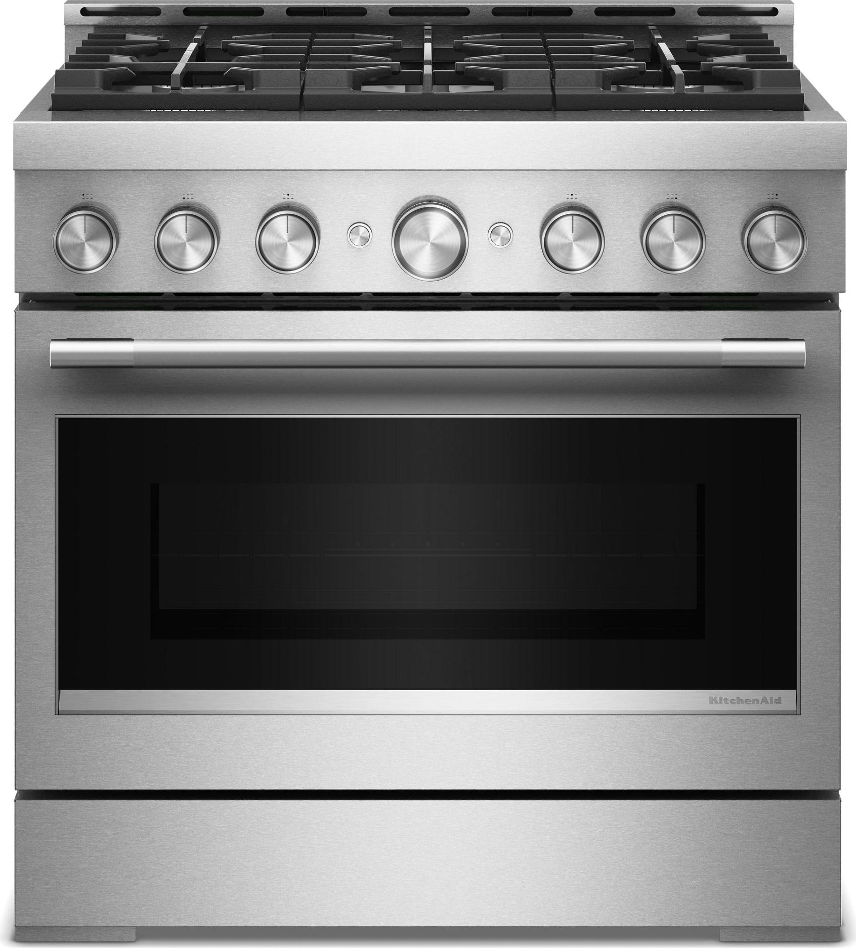 KitchenAid KFGS936SSS 36-Inch 6 Burner Commercial-Style Gas Range