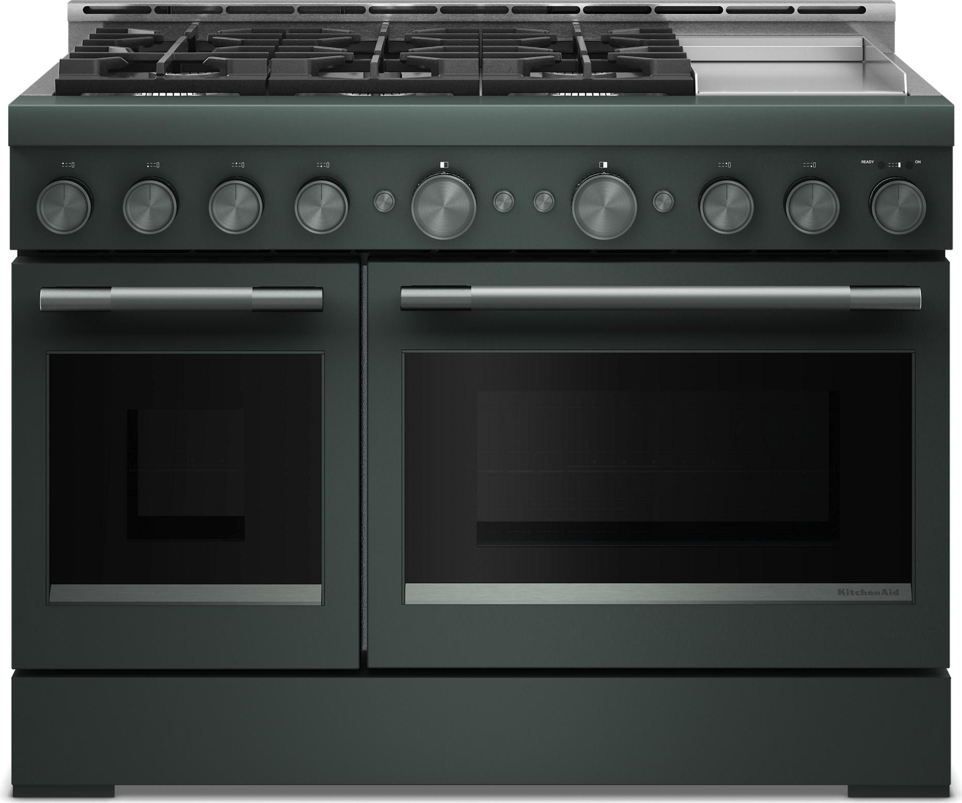 KitchenAid KFGD948SJP 48-Inch 6 Burner Commercial-Style Gas Range