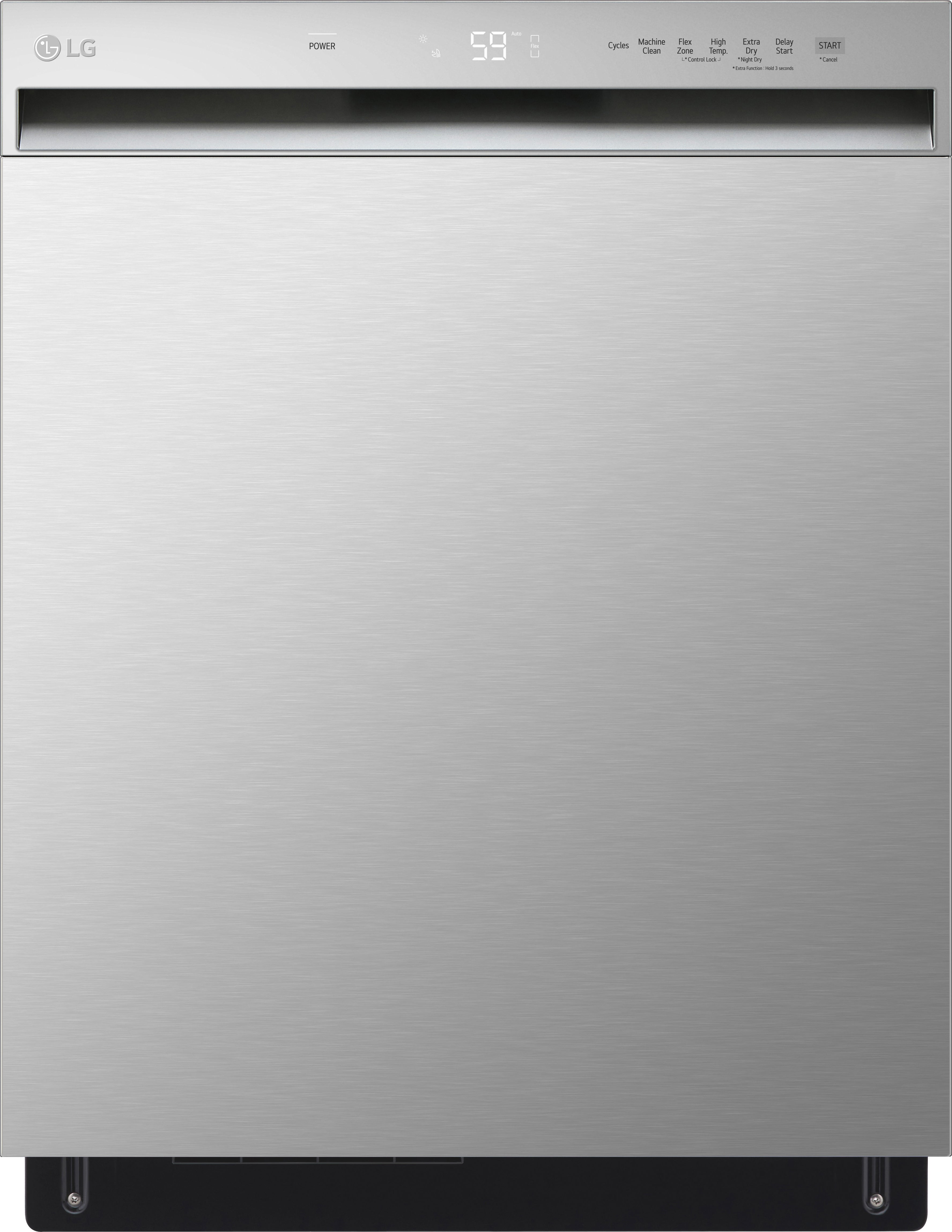 LG LDFN3432T 24 Inch Full Console Dishwasher Stainless Steel