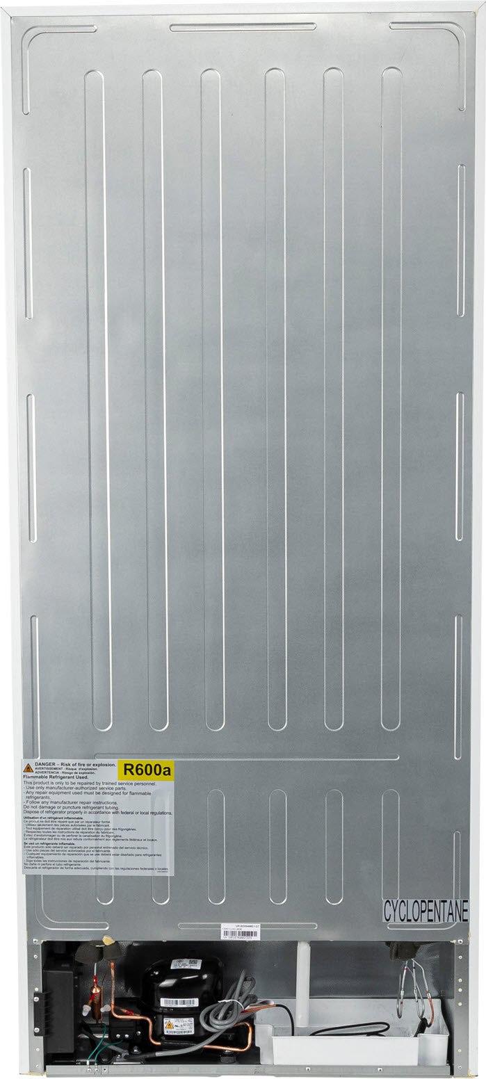 GE FUF21QRRWW Upright Freezer White | Plesser's Appliances