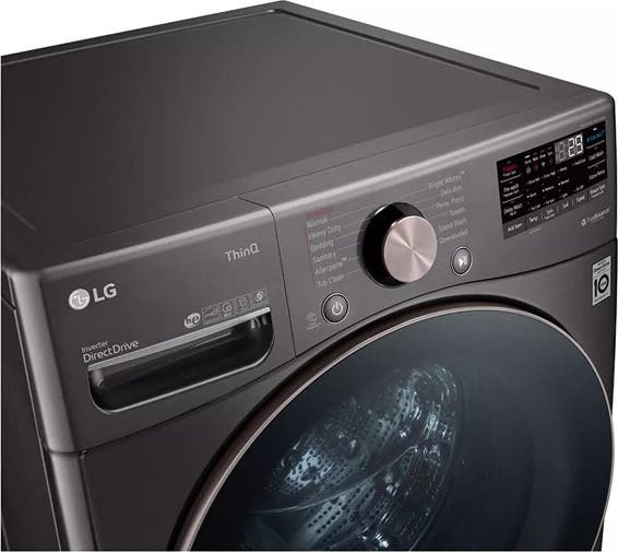LG WM4000HBA Black Steel