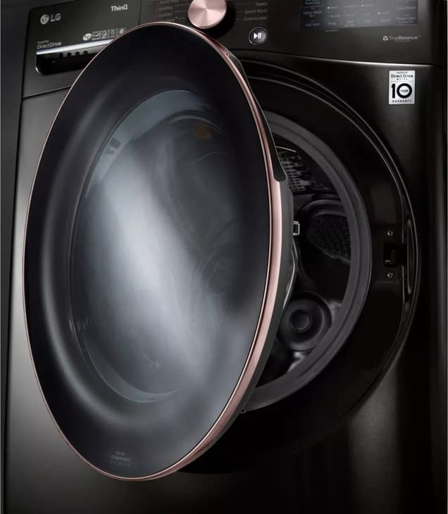 LG WM4000HBA Black Steel