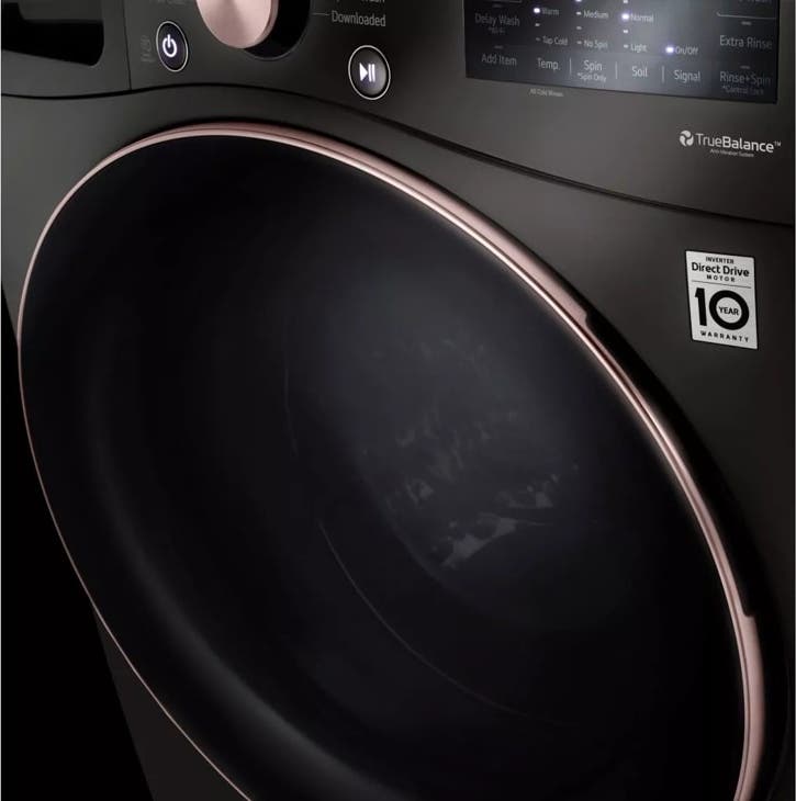 LG WM4000HBA Black Steel