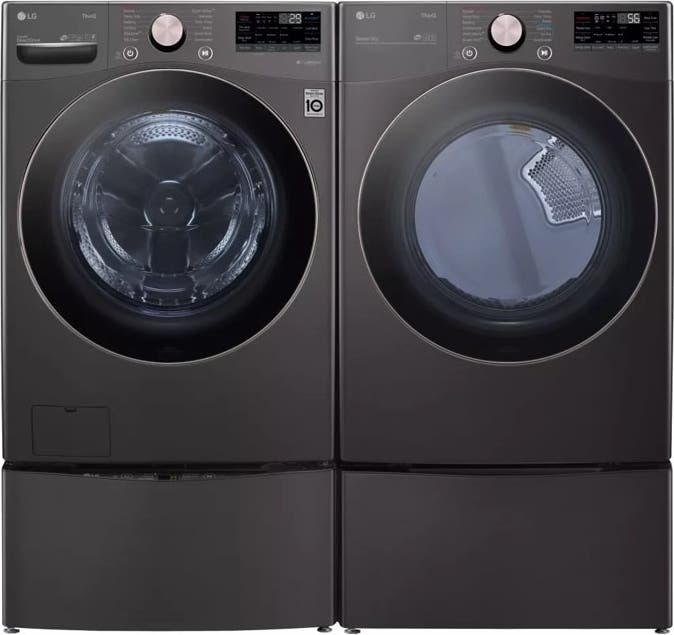 LG WM4000HBA Black Steel