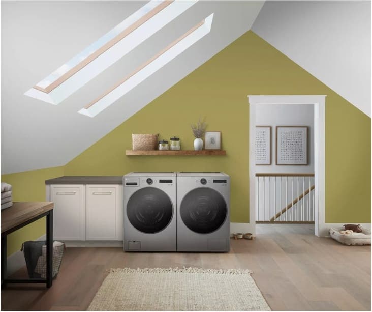 LG WM5500HVA Graphite Steel