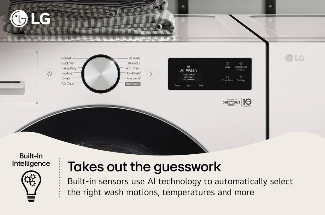 LG WM5800HAA Alpine White