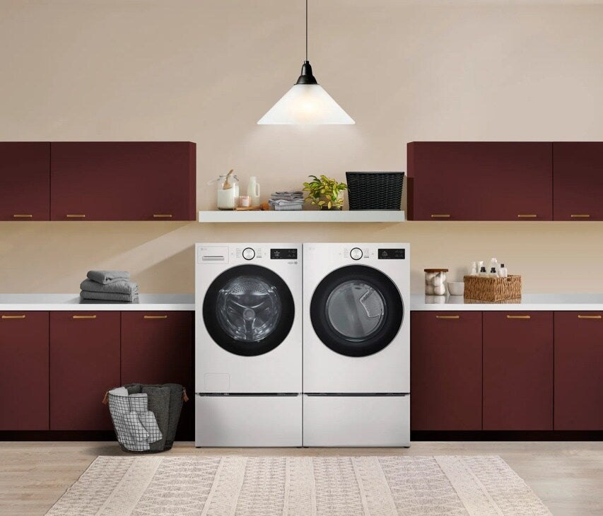 LG WM5800HAA 27 Inch Smart Front Load Washer Alpine White
